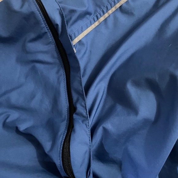 Sugoi Cycling Jacket Mens Medium Blue Convertible Vest Reflective Windbreaker - Picture 10 of 12